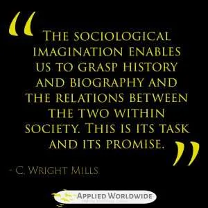 Quote from C. Wright Mills on the Sociological Imagination Used in Informative Writing