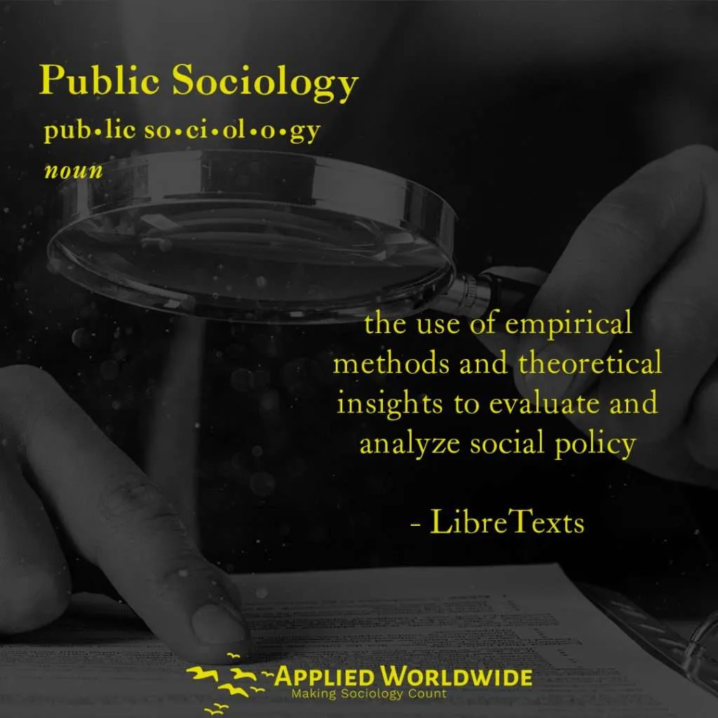 what is public sociology - public sociology assignment