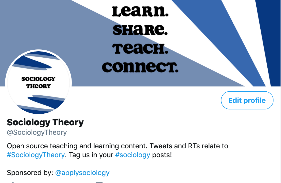 You are currently viewing Renovations to the @SociologyTheory Twitter Handle