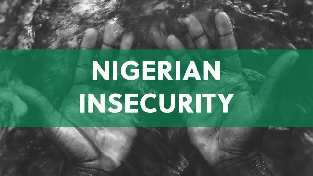 term paper on the topic insecurity in nigeria the way forward