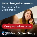 Read more about the article Is social policy your calling? Why UCLan’s online master’s might be made for you