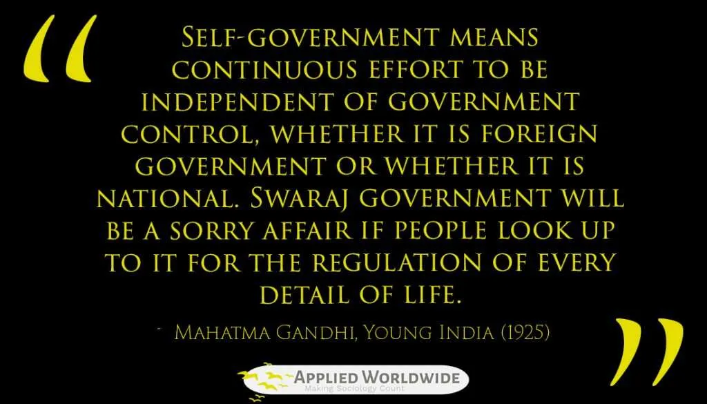 Gandhi on Swaraj: What is Gandhi's Concept of Swaraj?