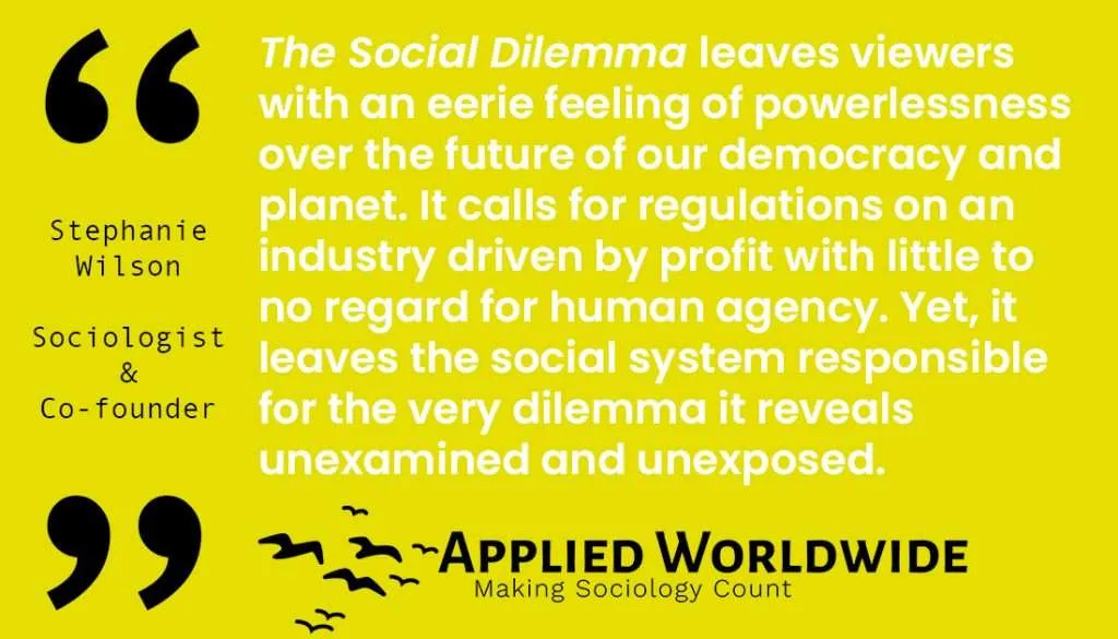 the Social Dilemma or the Capitalist Dilemma?