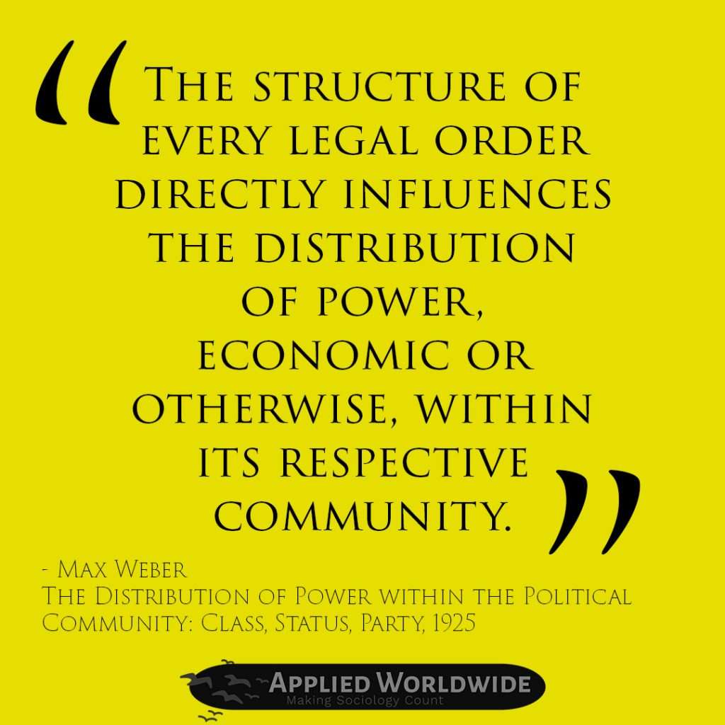 sociology quotes - max weber