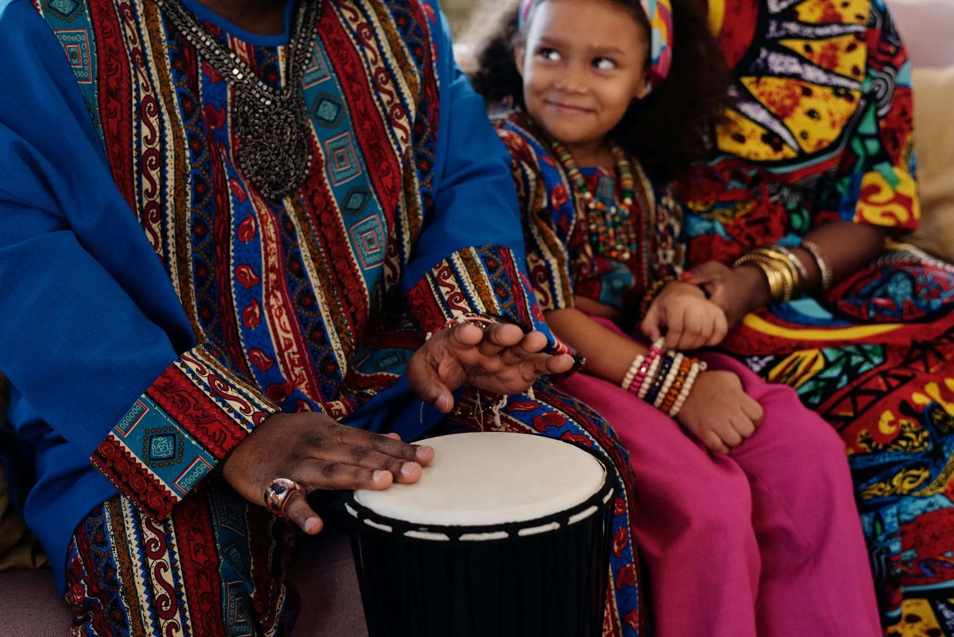 Photo of Person Playing Djembe