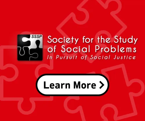 Advertisement for Society for the Study of Social Problems SSSP